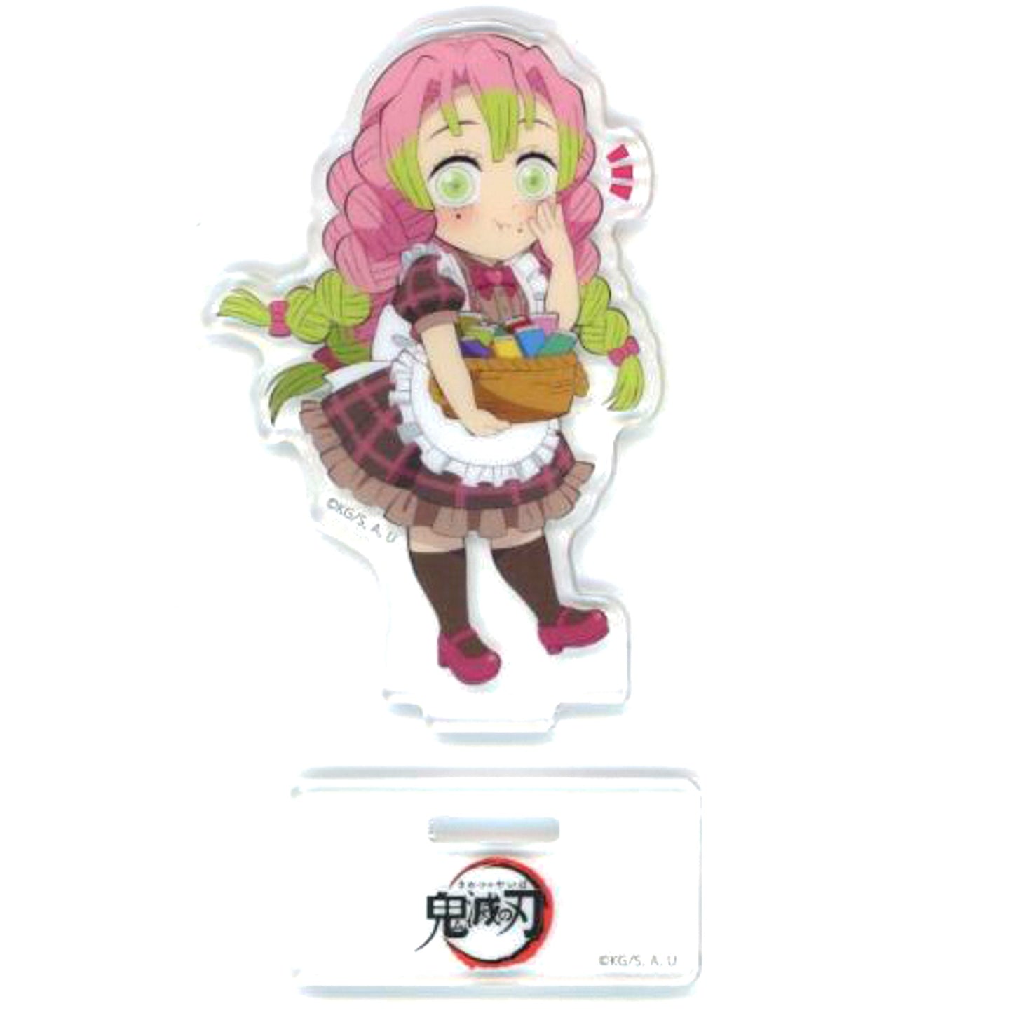 Mitsuri Kanroji Demon Slayer: Kimetsu no Yaiba x ufotable Cafe x Machi Asobi CAFE Valentine Event 2023 Random Acrylic Stand [USED]
