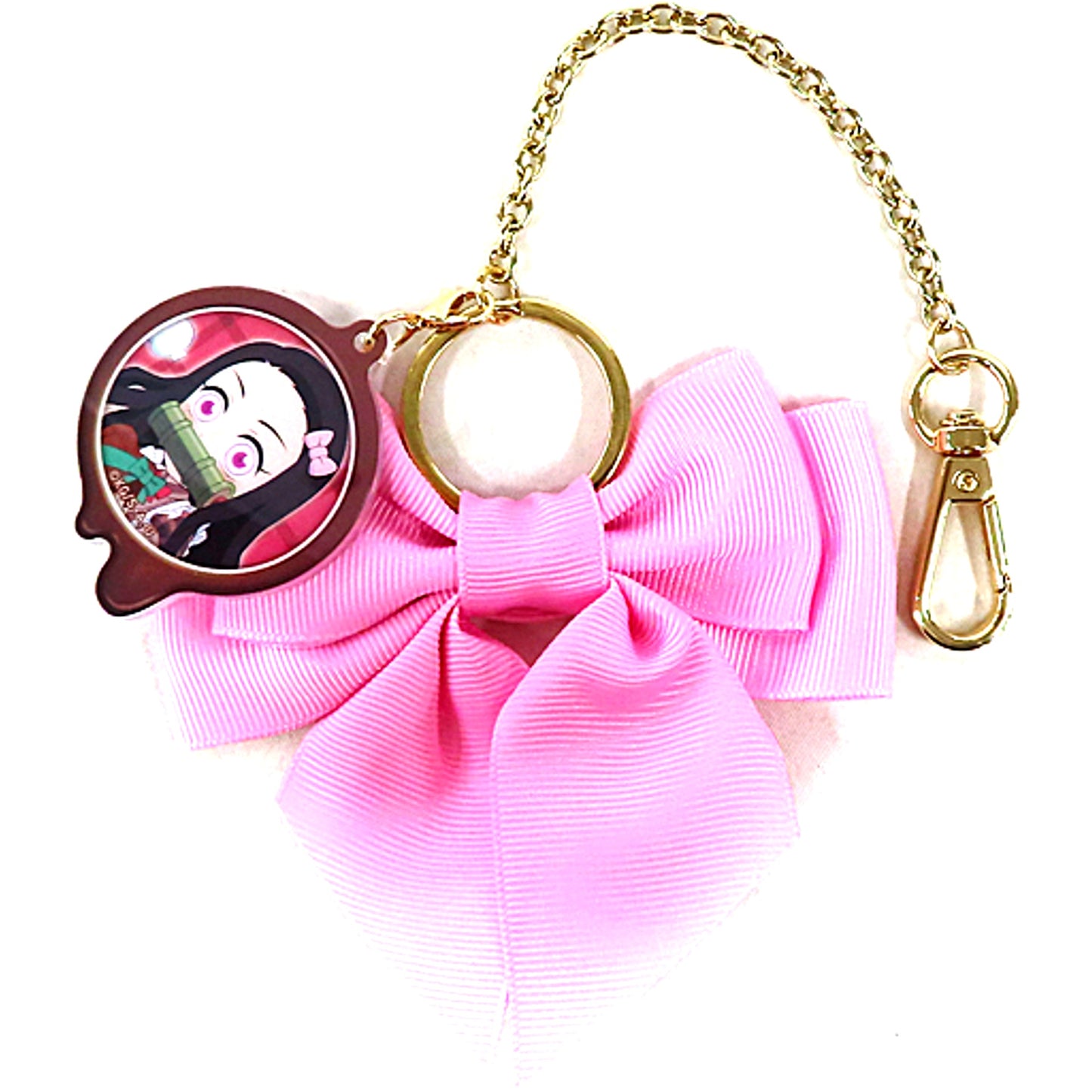 Nezuko Kamado Demon Slayer ufotable Cafe Valentine Event 2023 Random Ribbon Charm [USED]