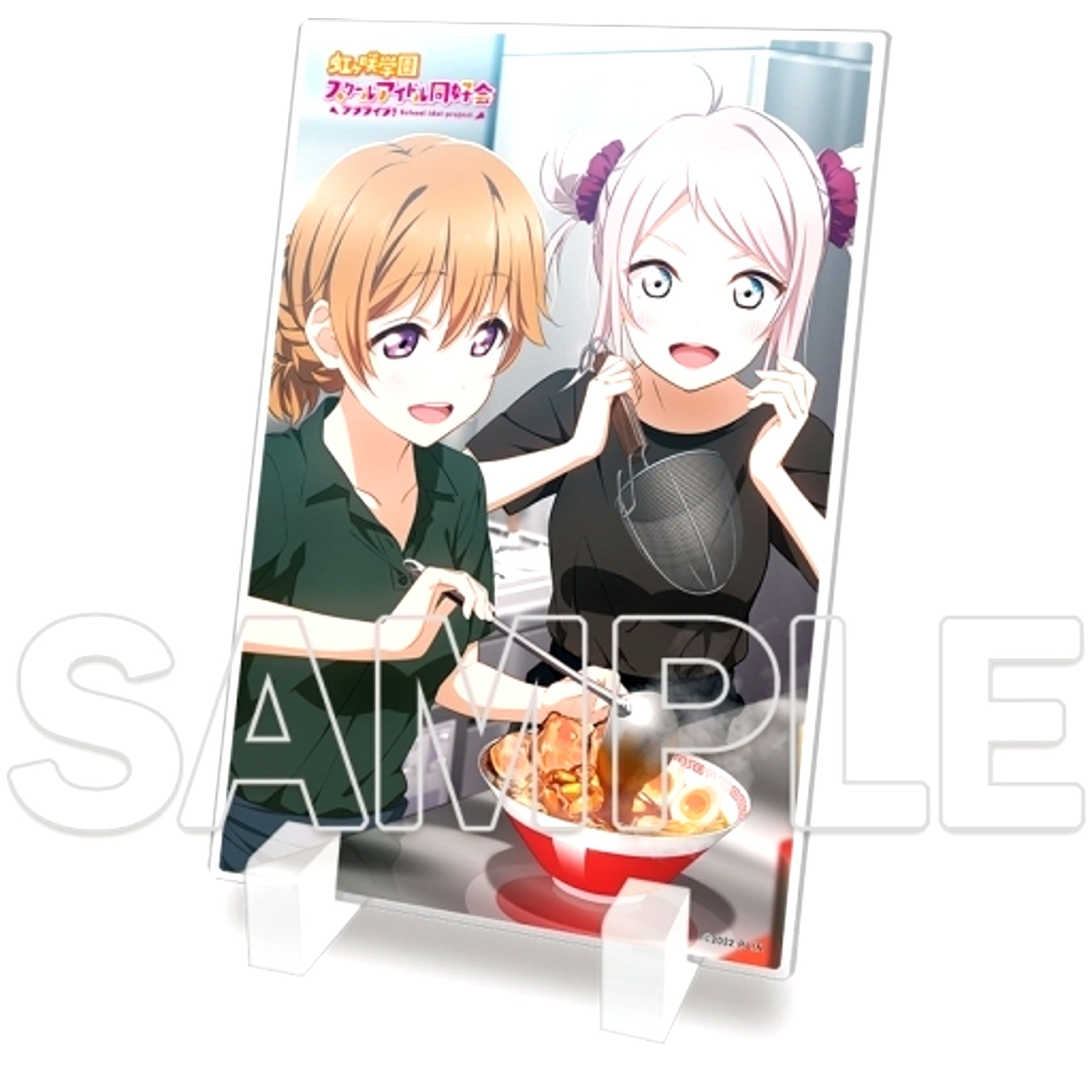 Kanata Konoe Lanzhu Zhong 2 Mini Acrylic Plate Love Live! Nijigasaki High School Idol Club [USED]