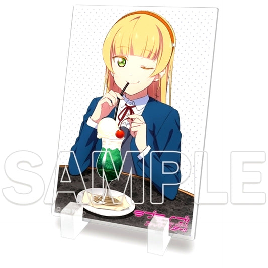 Liella! Sumire Heanna 3 Mini Acrylic Plate Love Live! Superstar!! [USED]