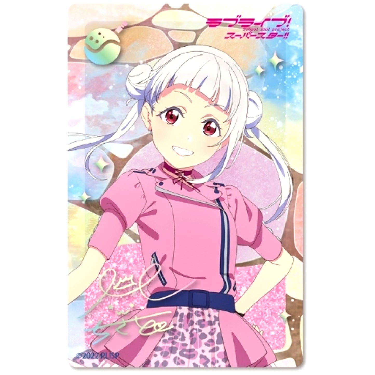 Chisato Arashi Glitter Acrylic Block Love Live! Superstar!! [USED]