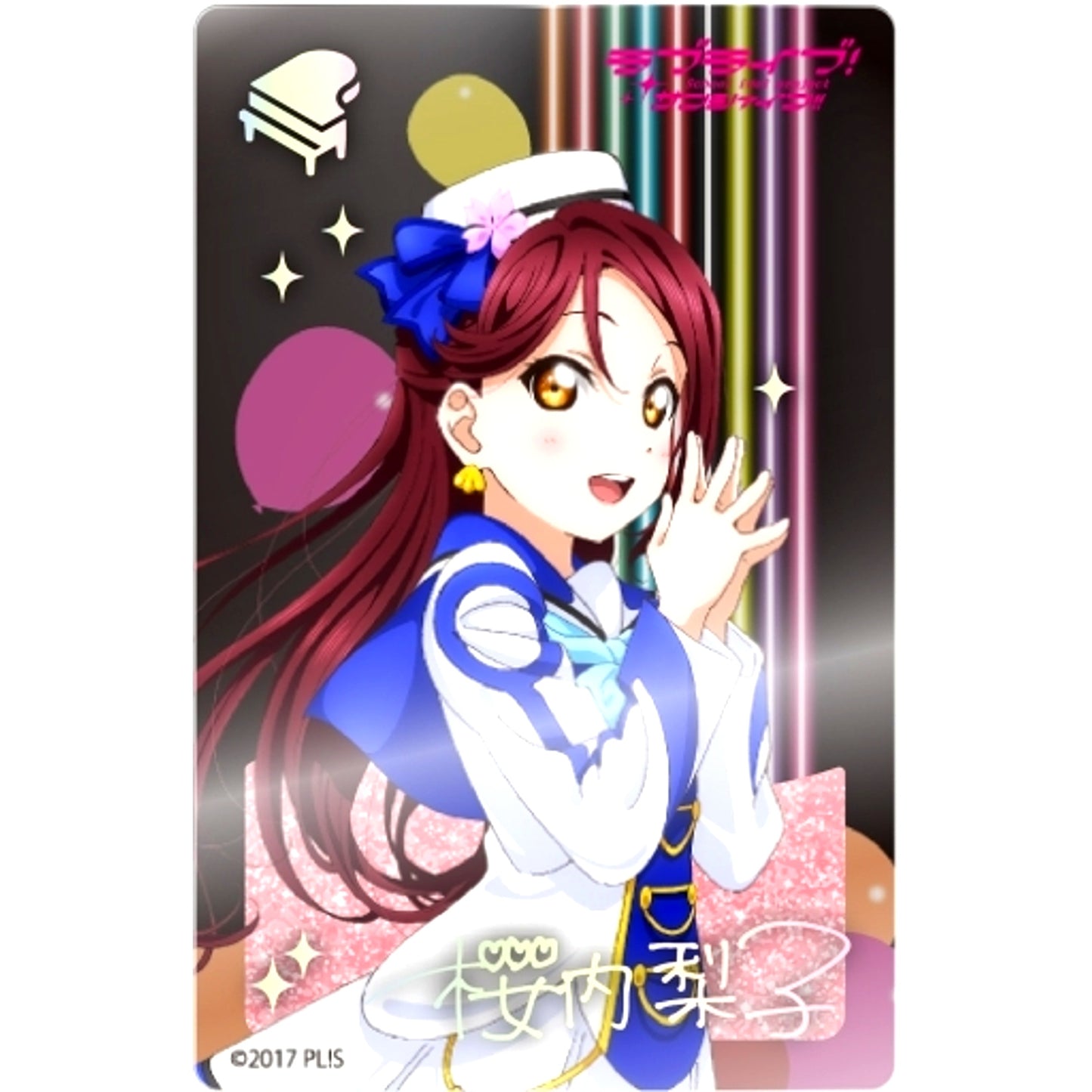 Riko Sakurauchi Glitter Acrylic Block Vol. 2 Love Live! Sunshine!! [USED]
