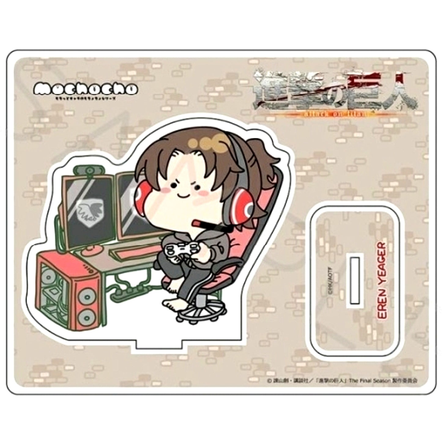 Mocho-A Eren Yeager Attack on Titan The Final Season Acrylic Stand Vol 8 [USED]