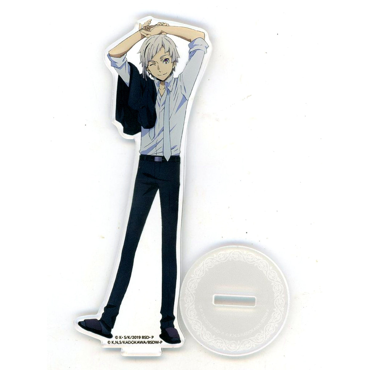 Atsushi Nakajima Suit Bungo Stray Dogs x Sunshine City Prince Hotel 4th Collabo Acrylic Stand [USED]