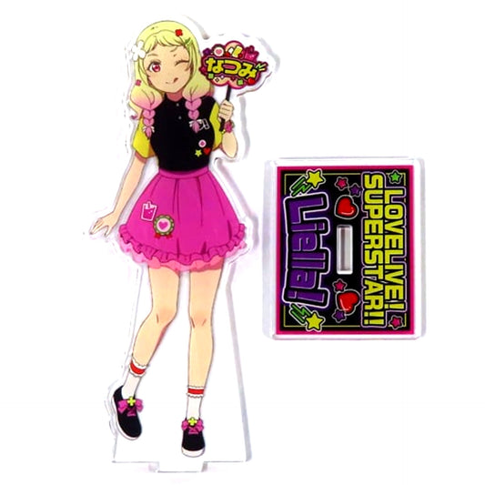 Natsumi Onitsuka BIG Acrylic Stand Love Live! Superstar!! x Don Quijote [USED]