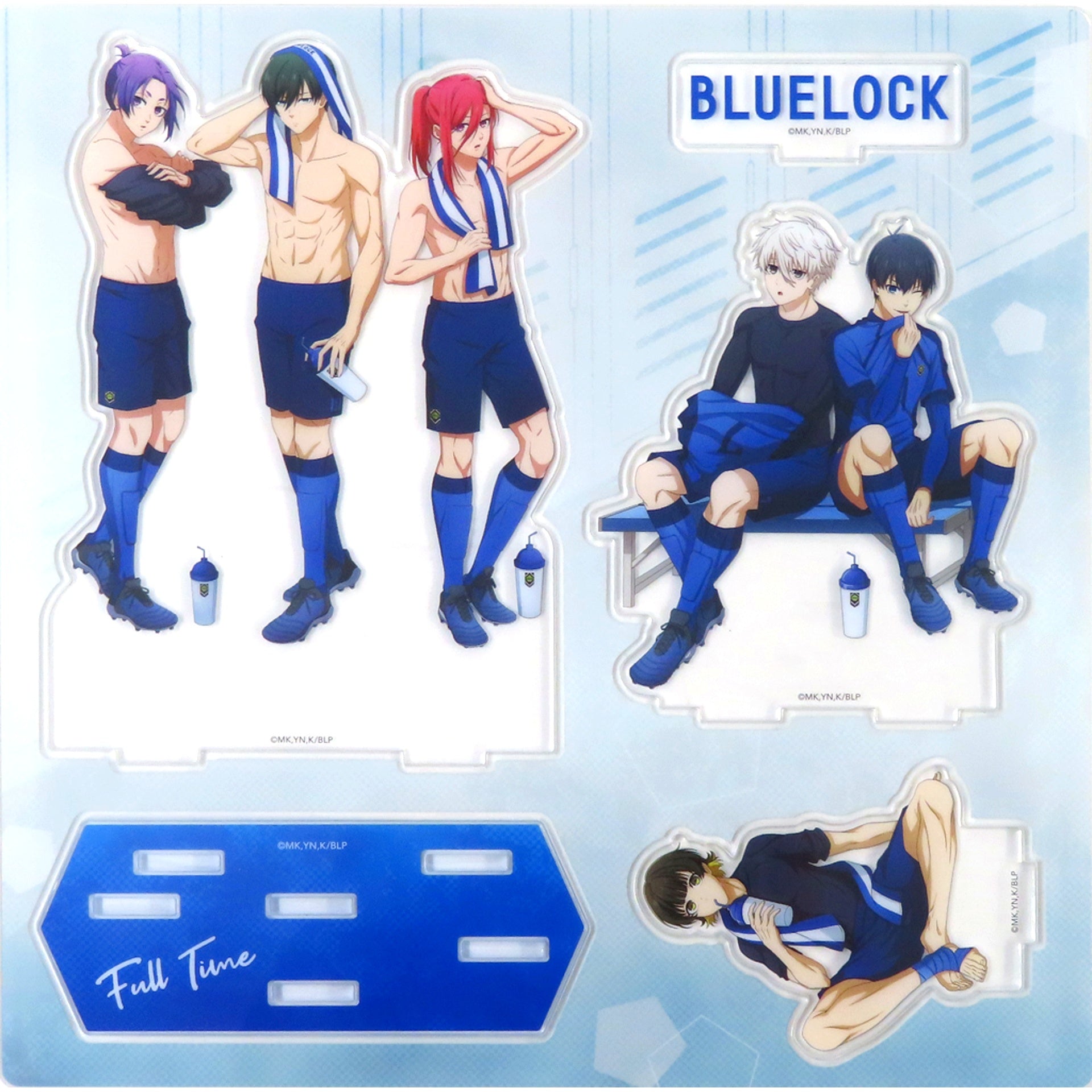 Group Diorama Acrylic Stand Blue Lock POP-UP SHOP -Full Time- [USED]