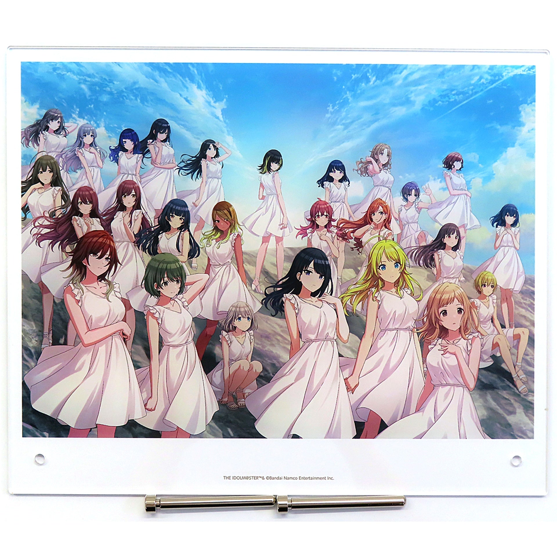 Group THE IDOLM@STER SHINY COLORS Commemorative Official Acrylic Panel 5thLIVE If I_wings. [USED]