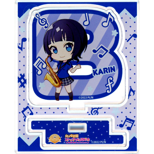 Karin Asaka Love Live! Nijigasaki High School Idol Club ODAIBAND Deformed Ver. Logo Acrylic Stand Gamers Limited [USED]