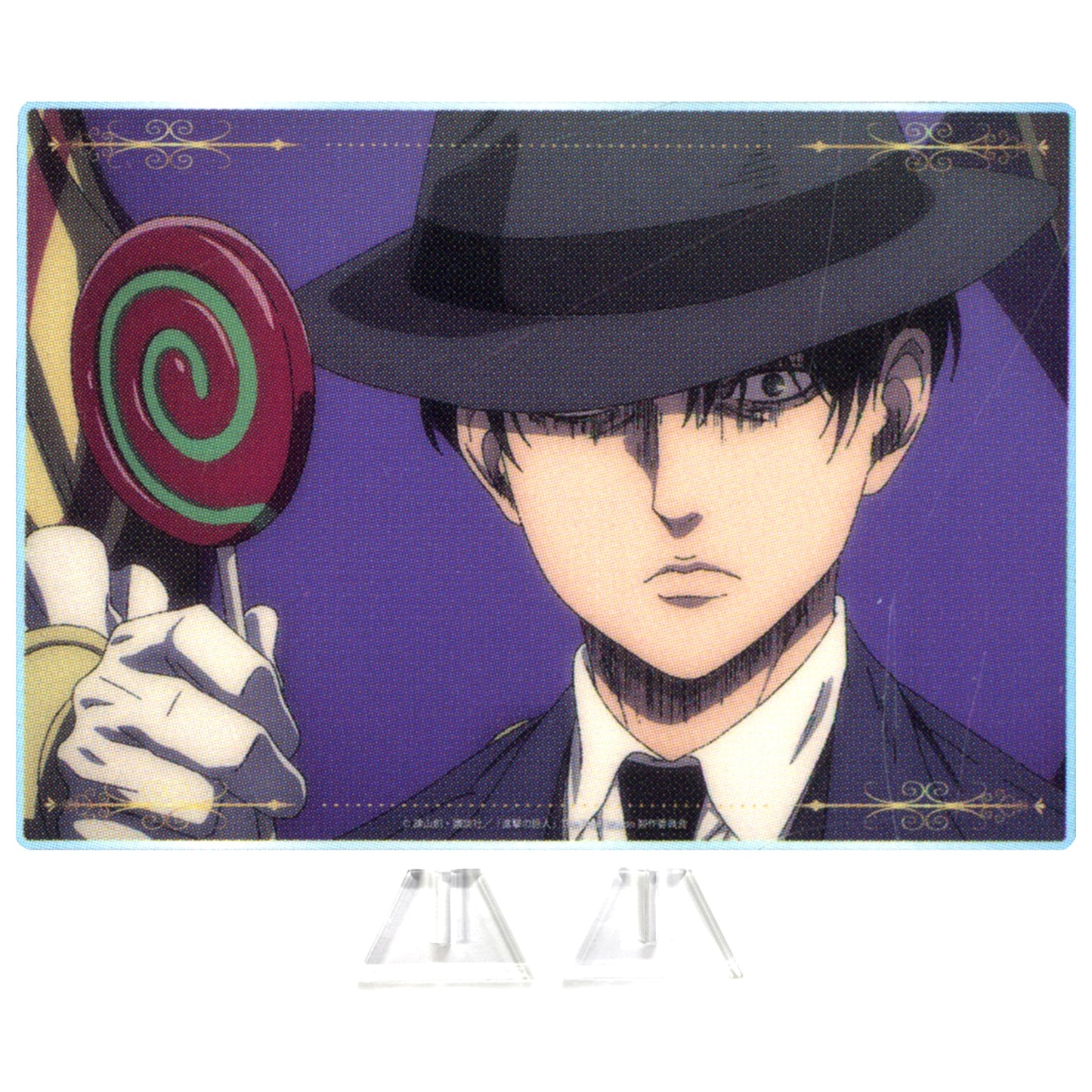 Levi Ackerman Candy Ver. Attack on Titan Illustration Acrylic Board Final Memories [USED]