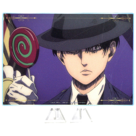 Levi Ackerman Candy Ver. Attack on Titan Illustration Acrylic Board Final Memories [USED]