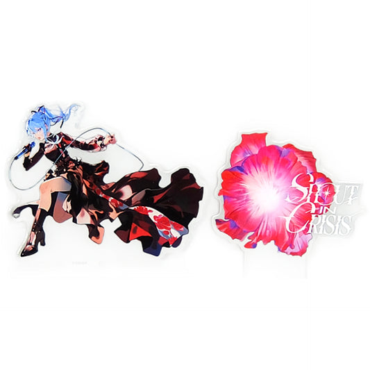VTuber Hololive Hoshimachi Suisei Acrylic Stand Shout in Crisis Acrylic Stand Hoshimachi Suisei 2nd Solo Live Shout in Crisis Limited Acrylic Stands [USED]