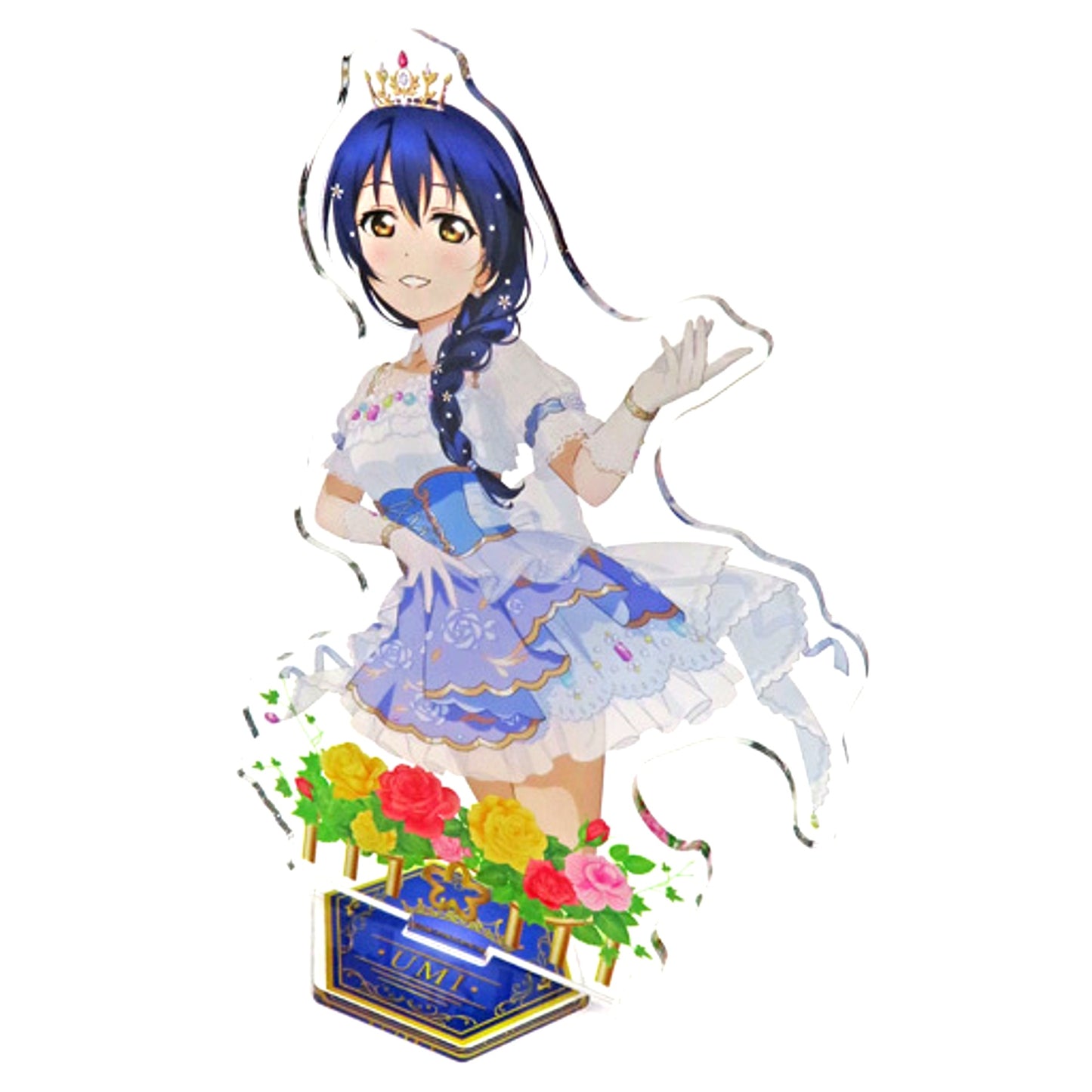 Umi Sonoda Mu's Royal Princess Big Acrylic Stand Love Live School Idol Festival GiGO Collabo Cafe SIF Series 10th Anniversary [USED]
