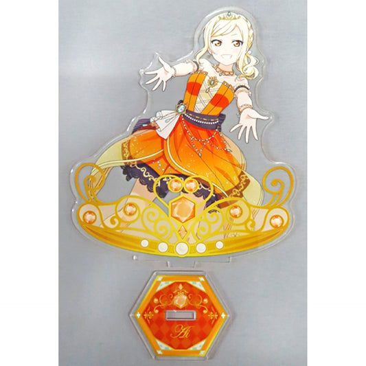 Ai Miyashita BIG Acrylic Stand Nijigaku Brilliant Jewelry Love Live! School Idol Festival GiGO Collab Cafe SIF Series 10th Anniv [USED]