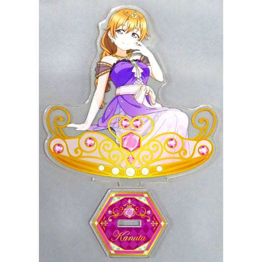 Kanata Konoe Big Acrylic Stand Nijigaku Brilliant Jewelry Love Live! School Idol Festival GiGO Collab Cafe School Idol Festival Series 10th Anniversary [USED]