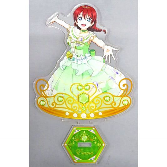 Emma Verde Big Acrylic Stand Nijigaku Brilliant Jewelry Love Live! School Idol Festival GiGO Collabo Cafe 10th Anniv [USED]