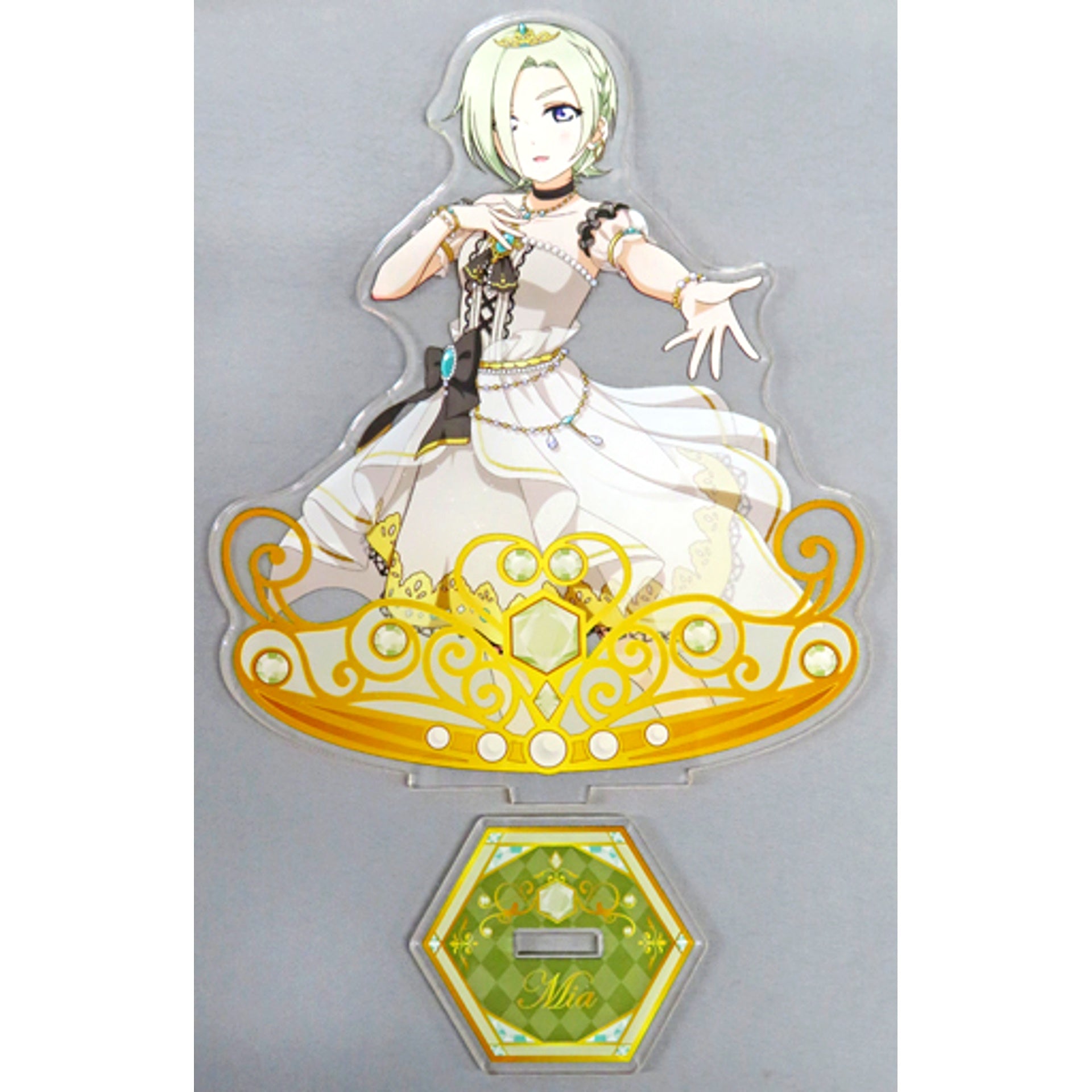 Mia Taylor Big Acrylic Stand Nijigaku Brilliant Jewelry Love Live! School Idol Festival GiGO Collabo Cafe 10th Anniv [USED]