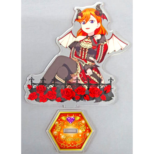 Kanon Shibuya Big Acrylic Stand Liella! Little Devil Love Live! School Idol Festival GiGO Collabo Cafe 10th Anniv [USED]