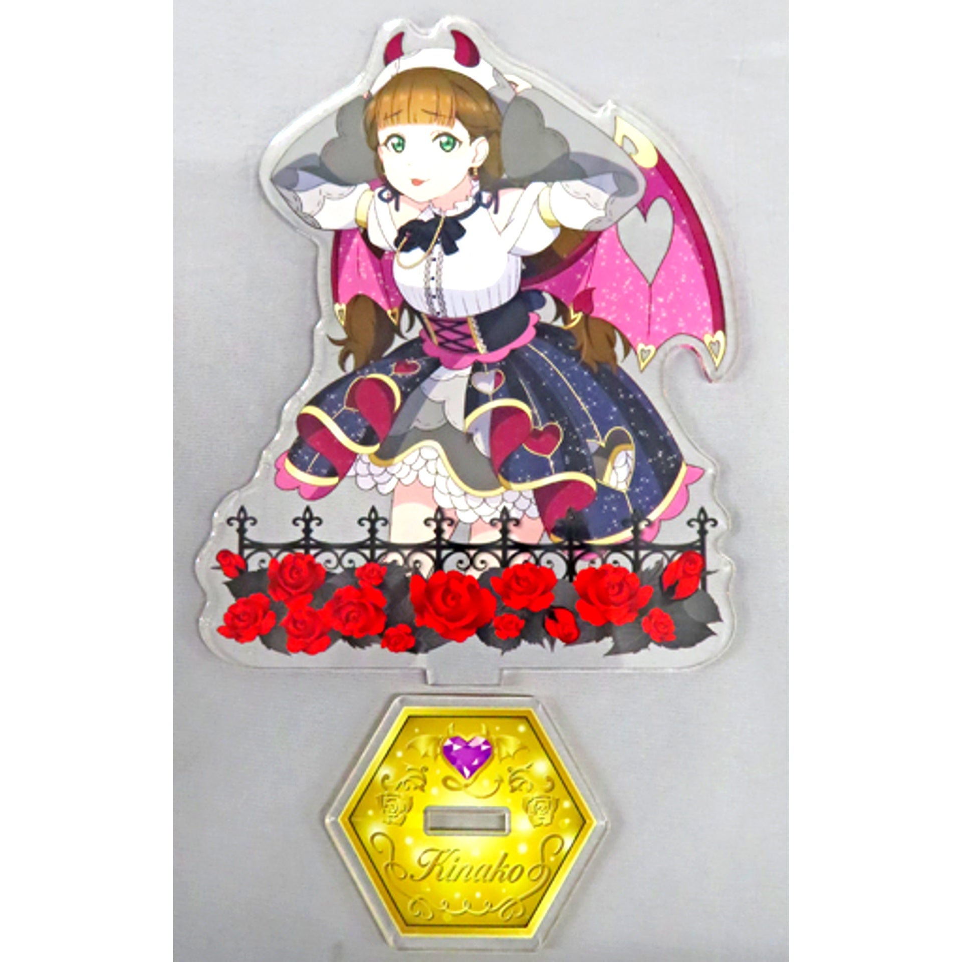 Kinako Sakurakoji Big Acrylic Stand Liella! Little Devil Love Live! School Idol Festival GiGO Collabo Cafe SIF Series 10th Anniv [USED]