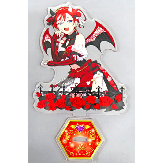 Mei Yoneme Big Acrylic Stand Liella! Little Devil Love Live! School Idol Festival GiGO Collabo Cafe 10th Anniv [USED]