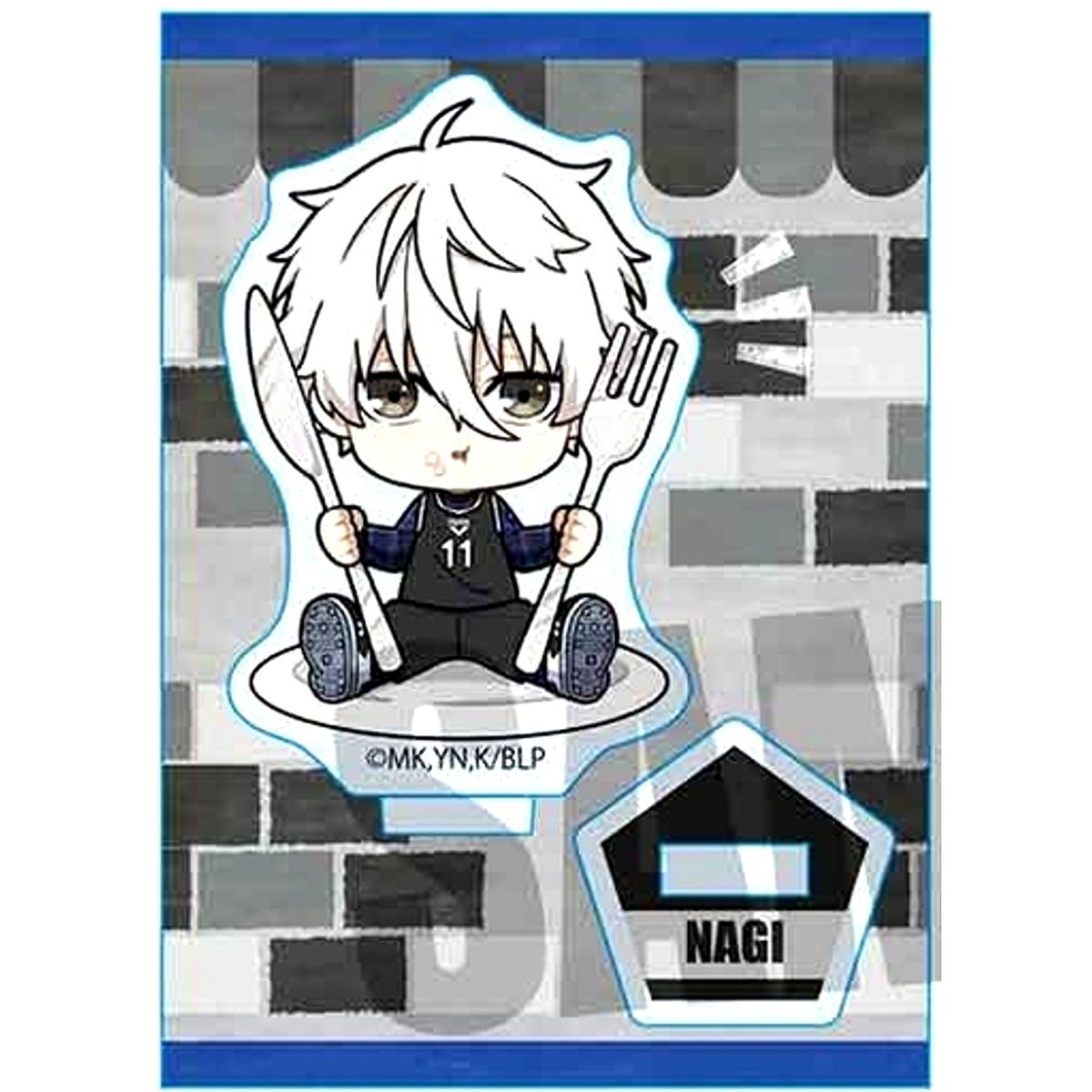 Seishiro Nagi Gochichara Mini Stand Blue Lock [USED]