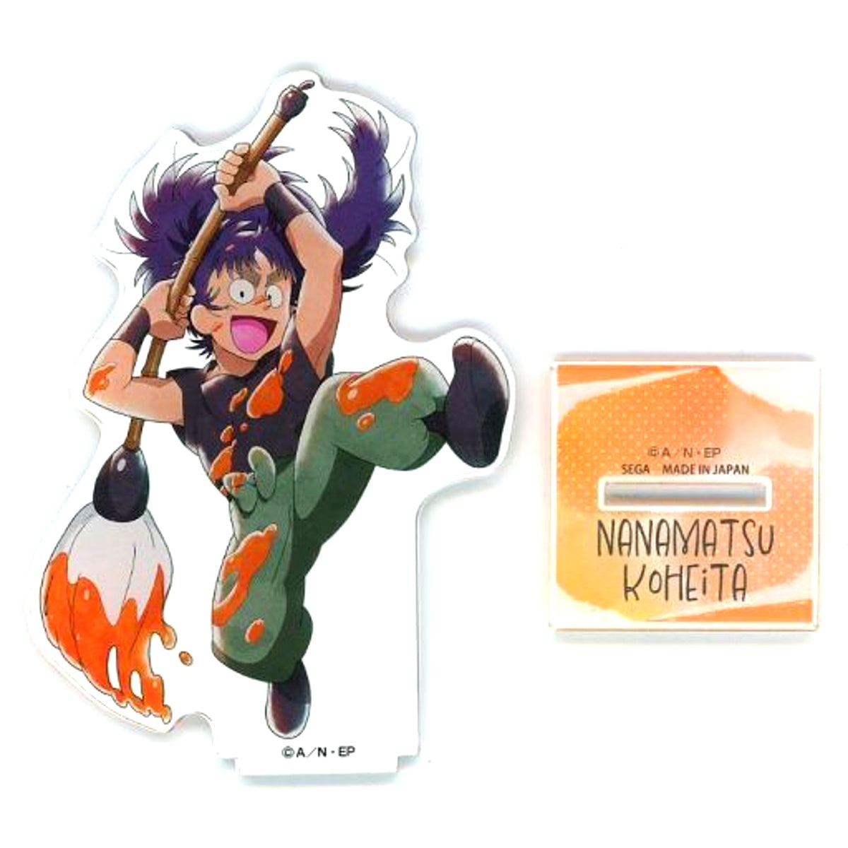 Koheita Nanamatsu C-7 Prize Nintama Rantaro Minna de Oekaki Gassen! no Dan Sega Lucky Kuji ONLINE Acrylic Stand [USED]