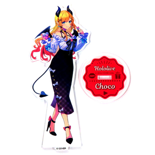 Yuzuki Choco illustration by Saine Acrylic Stand Virtual YouTuber Hololive x FamilyMart Okaeshi Holomart Campaign [USED]