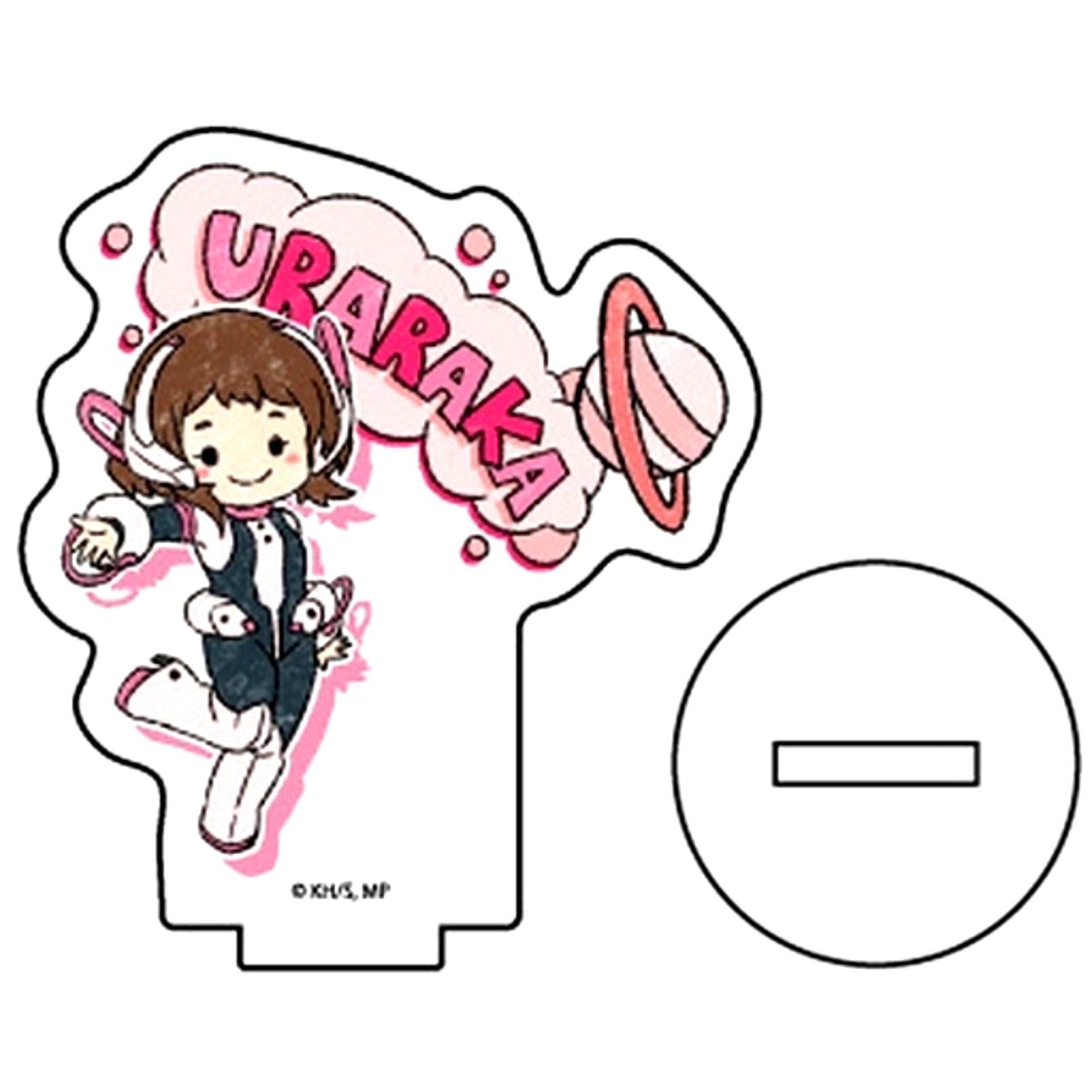 Ochaco Uraraka My Hero Academia Acrylic Petit Stand 04. POP Art Illustration [USED]