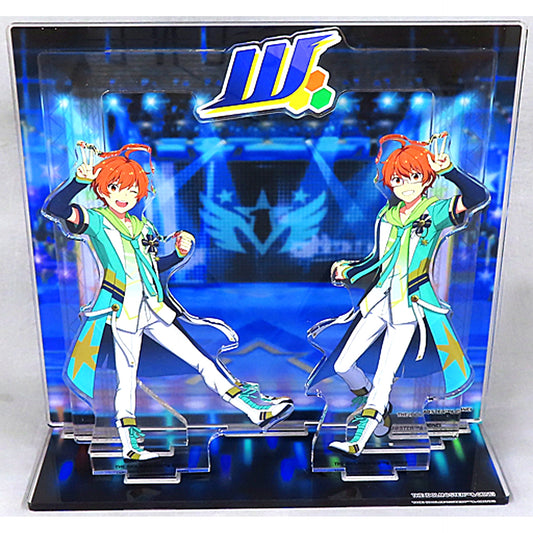 W THE IDOLM@STER SideM Commemorative Official Acrylic Diorama 7th STAGE GROW & GLOW [USED]