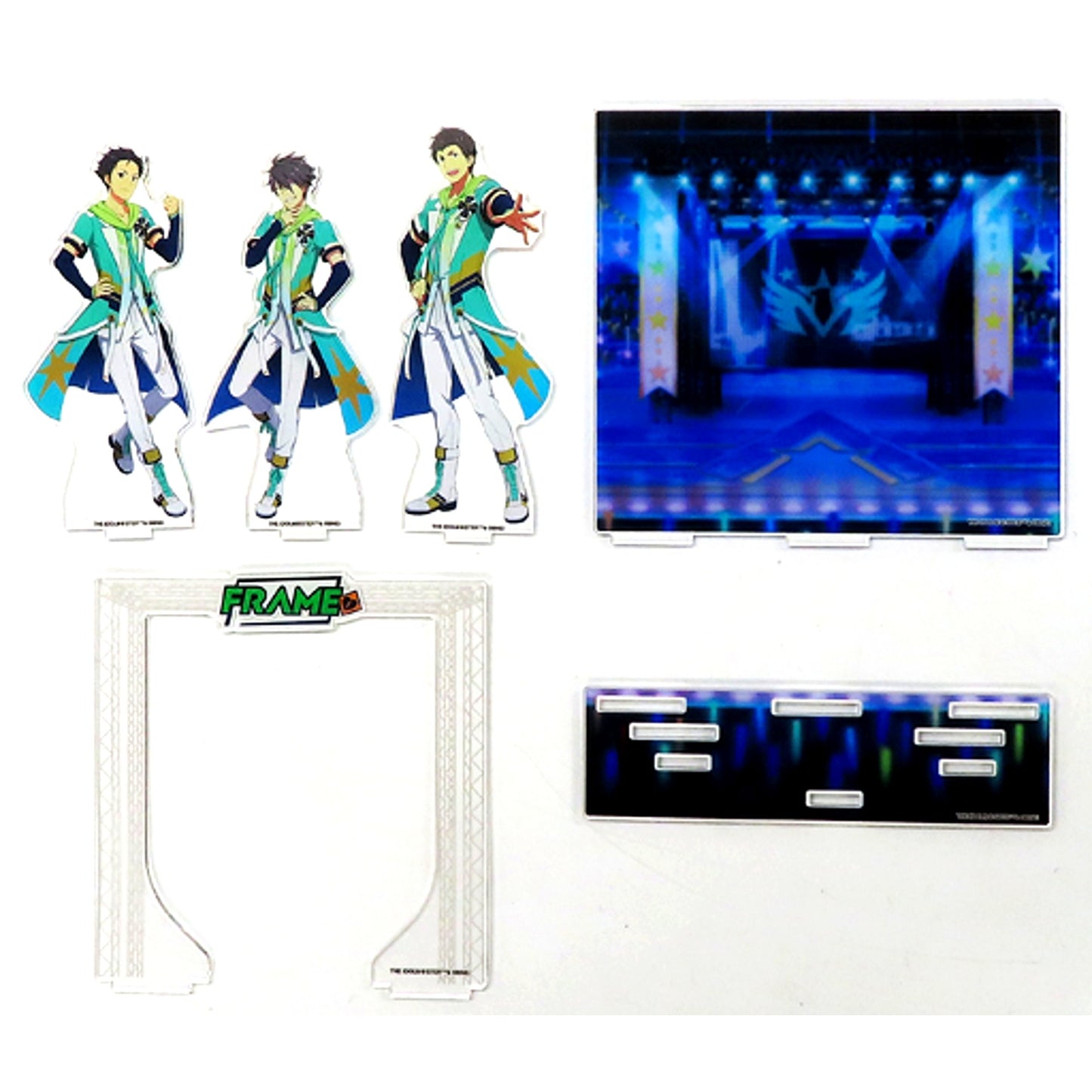 315Pro FRAME Event Commemorative Official Acrylic Diorama THE IDOLM@STER SideM 7th STAGE GROW & GLOW [USED]