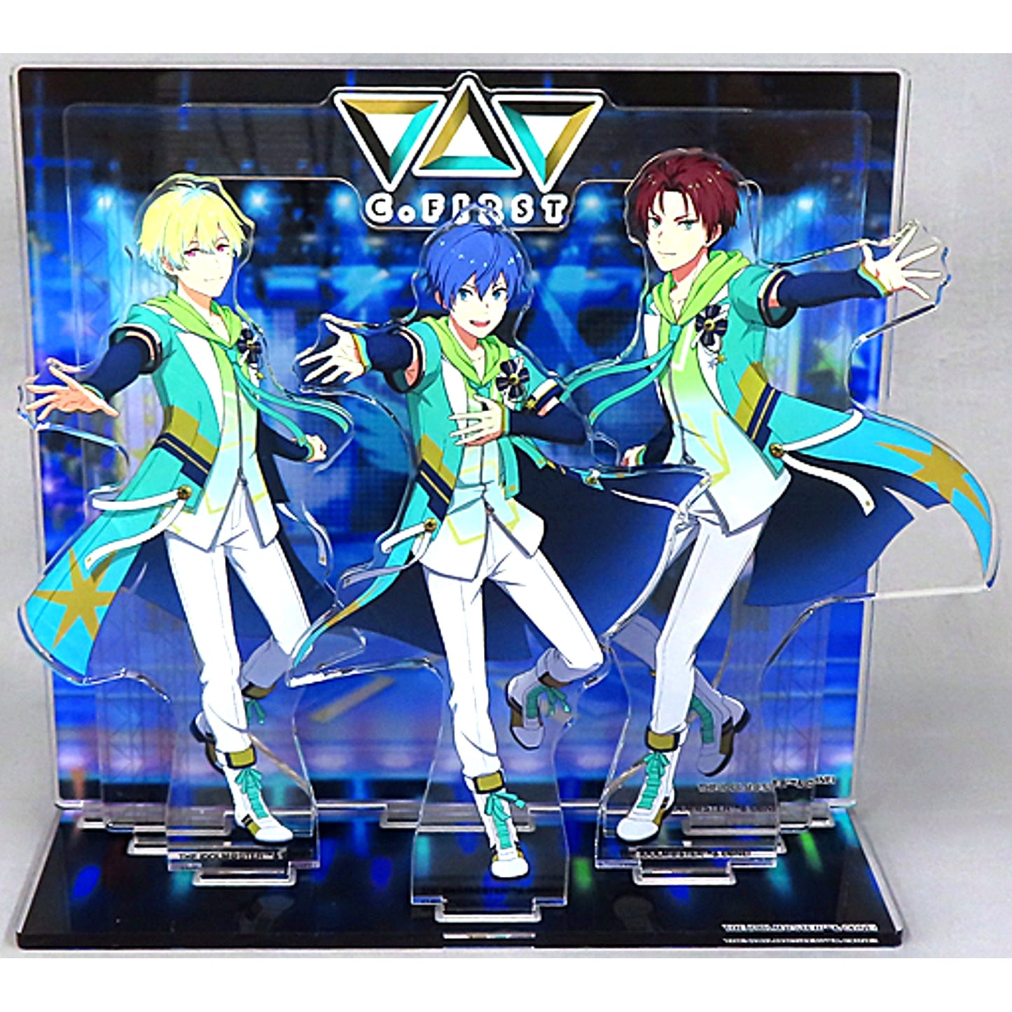 C.FIRST THE IDOLM@STER SideM Commemorative Official Acrylic Diorama 7th STAGE GROW & GLOW [USED]