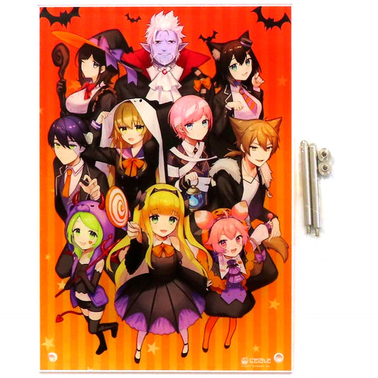 2nd Generation Virtual YouTuber Nijisanji B5 Acrylic Art Panel Halloween Goods 2018 [USED]