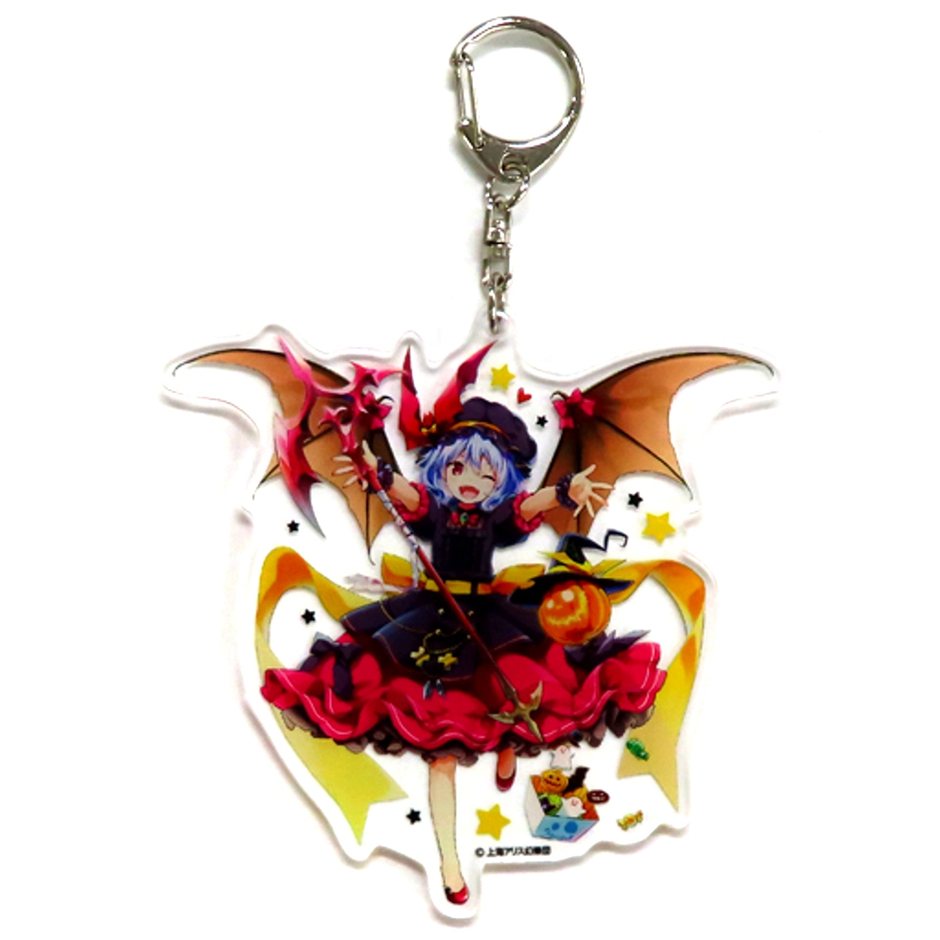 Remilia Scarlet Touhou Project Jumbo Acrylic Keychain Atre Akihabara Hakurei Jinja Autumn Fes 2018 [USED]