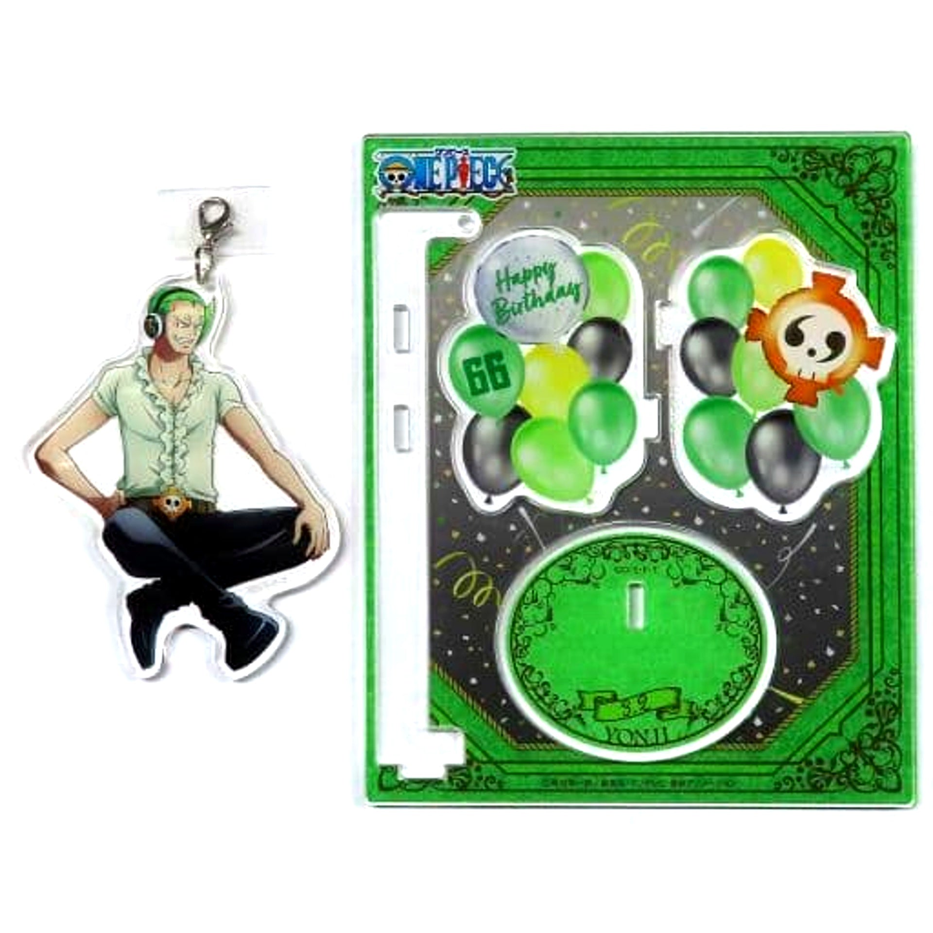 Yonji One Piece Birthday Yurayura Wobble Acrylic Stand 2023 Mugiwara Store Limited [USED]