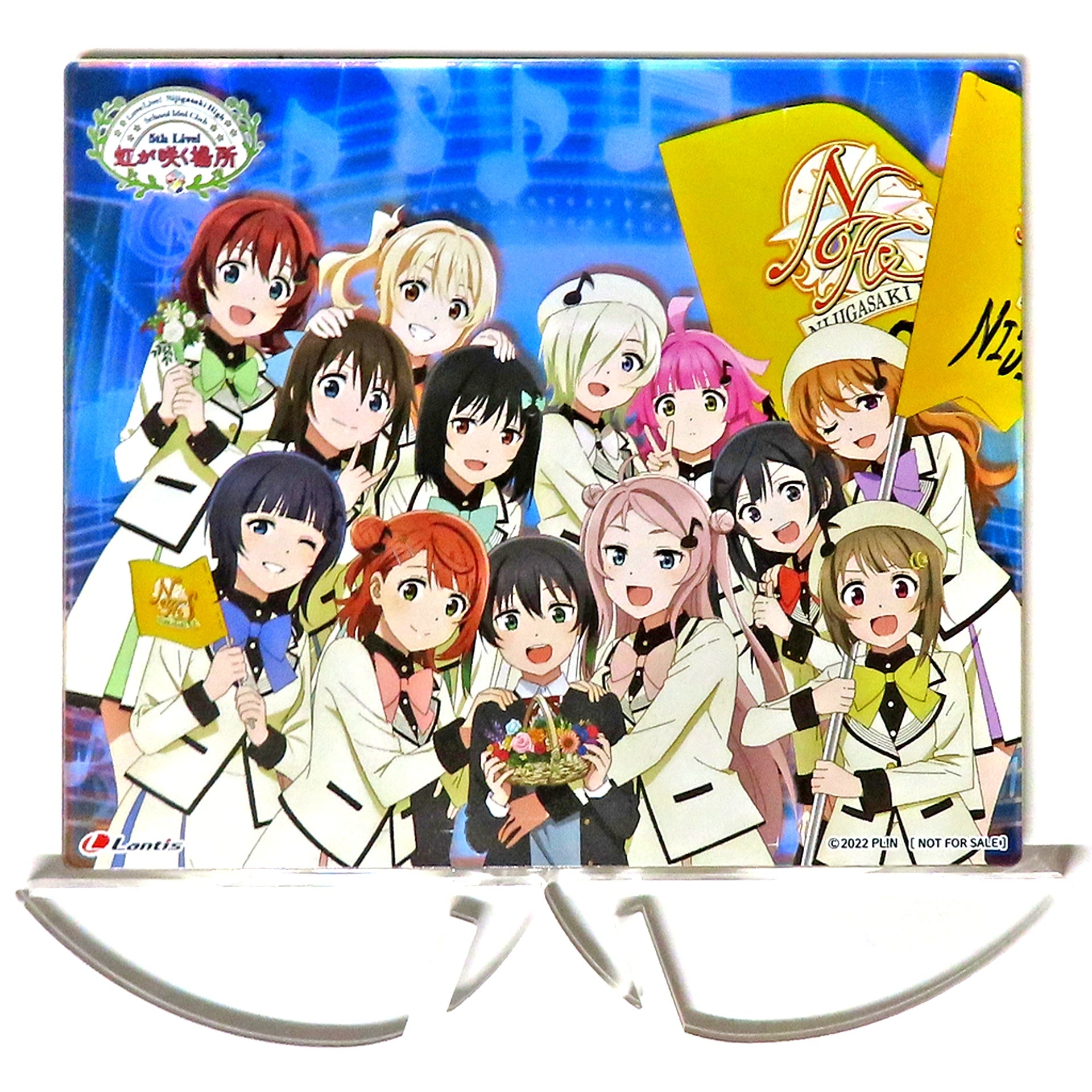 Jacket Illustration Aurora Acrylic Panel Bonus Item for Love Live! Nijigasaki High School Idol Club 5th Live! Blu-ray Memorial BOX A-on STORE / A!SMART [USED]