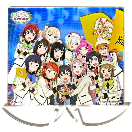 Jacket Illustration Aurora Acrylic Panel Bonus Item for Love Live! Nijigasaki High School Idol Club 5th Live! Blu-ray Memorial BOX A-on STORE / A!SMART [USED]