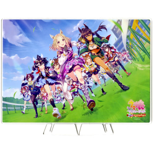 Umamusume: Pretty Derby Acrylic Board 2nd Anniversary Ver. Anniversary Goods Acrylic Item [USED]