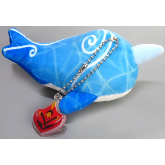 Genshin Celestial Whale Plush Keychain Keychains [USED]