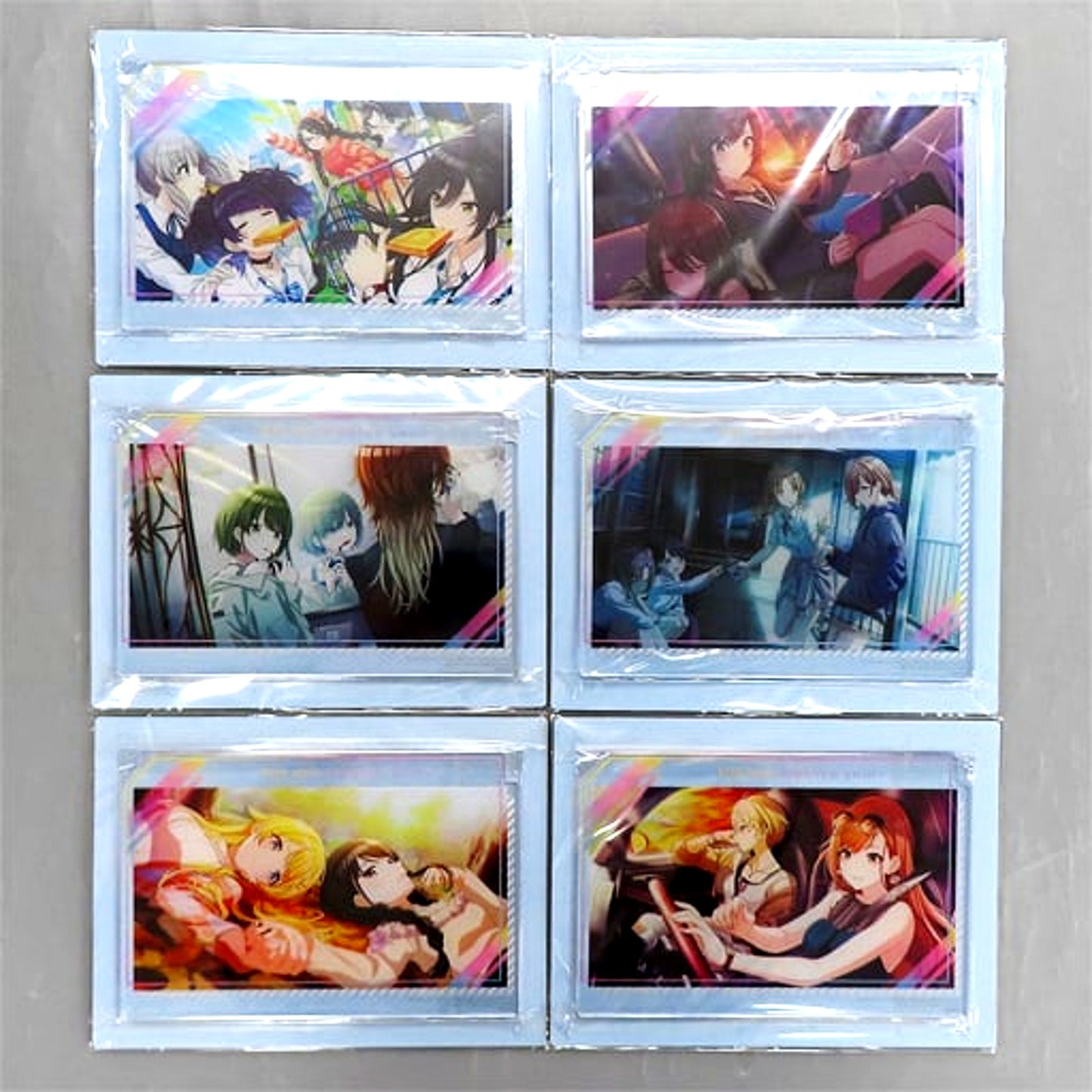 Set of 6 The Idolmaster Shiny Colors Acrylic Board vol.4 [USED]