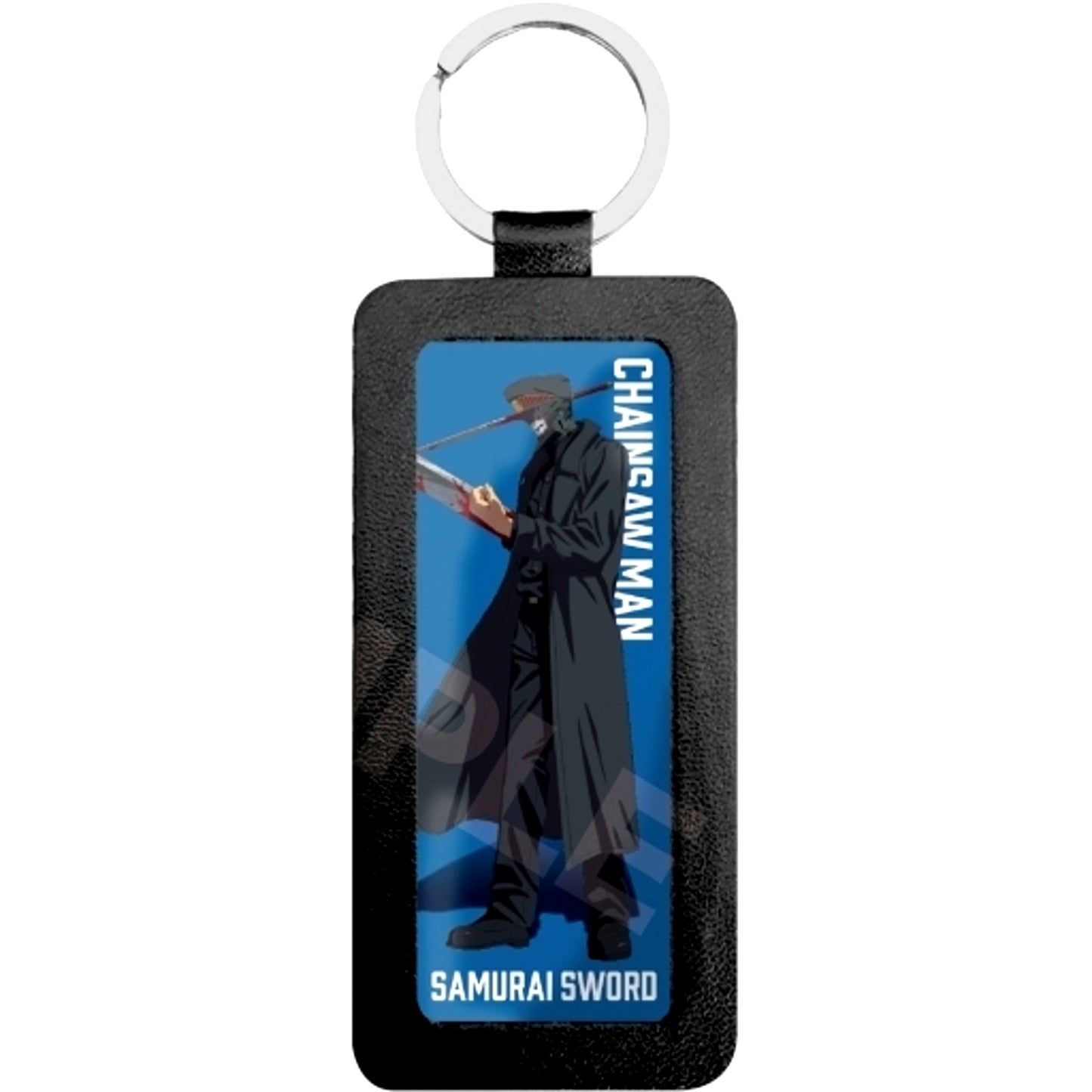 Samurai Sword 09 Chainsaw Man Leather Keychain [USED]