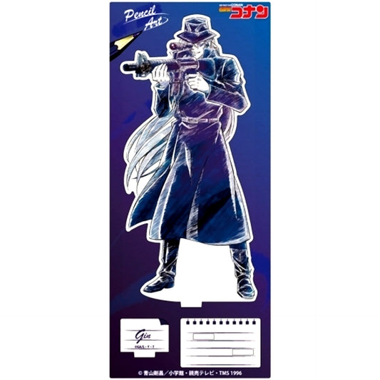 Gin Detective Conan Pencil Art Acrylic Stand Collection Vol. 4 [USED]