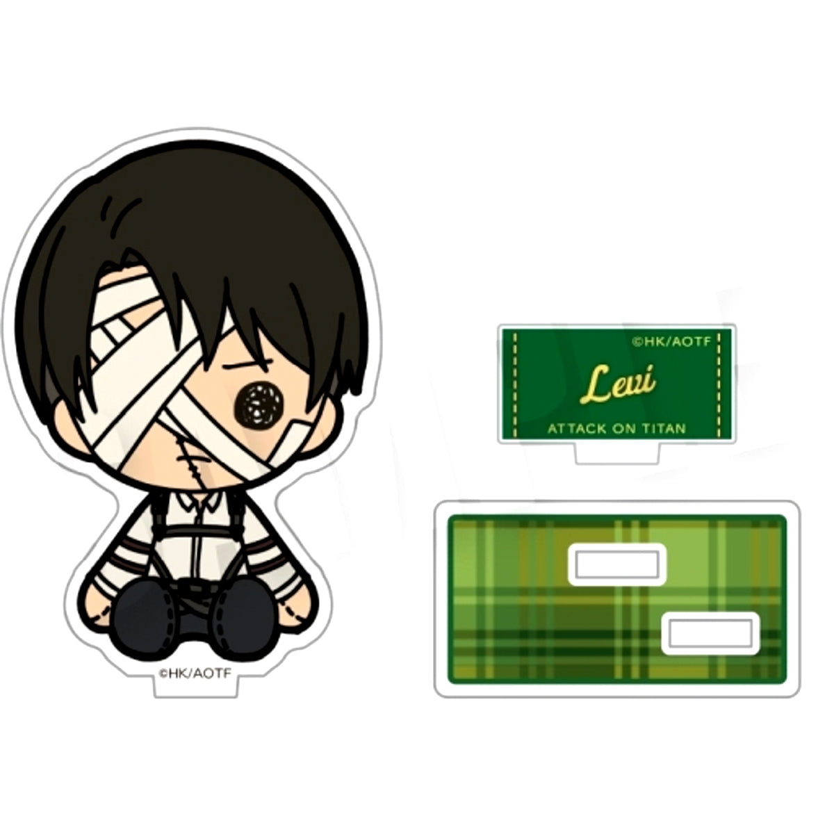 02 Levi Attack on Titan Pluppy Acrylic Stand [USED]