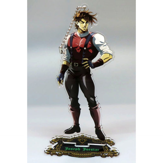 Joseph Joestar Jojos Bizarre Adventure JOJO WORLD2 Acrylic Ball Chain [USED]