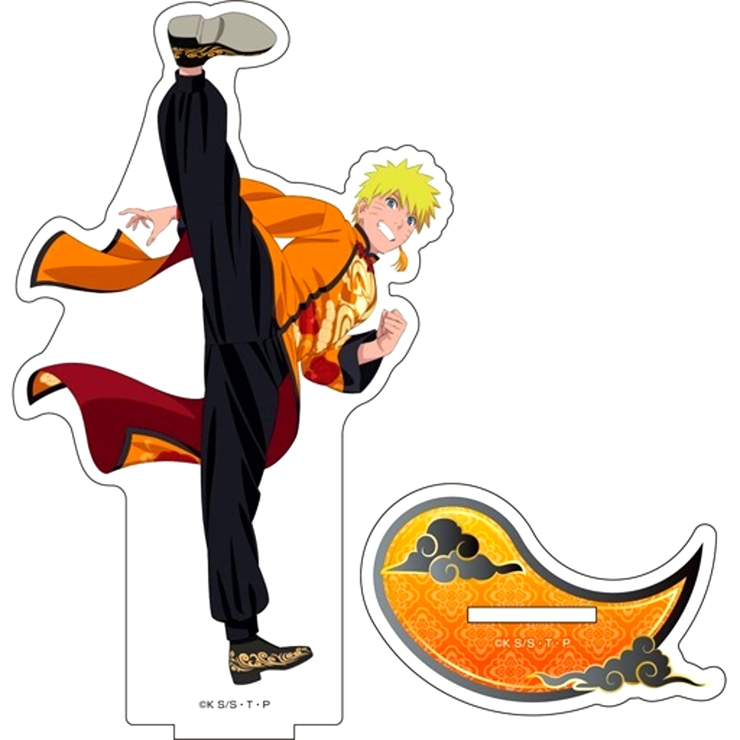 Naruto Uzumaki No. 1 China Ver. Naruto Shippuden Big Acrylic Stand [USED]