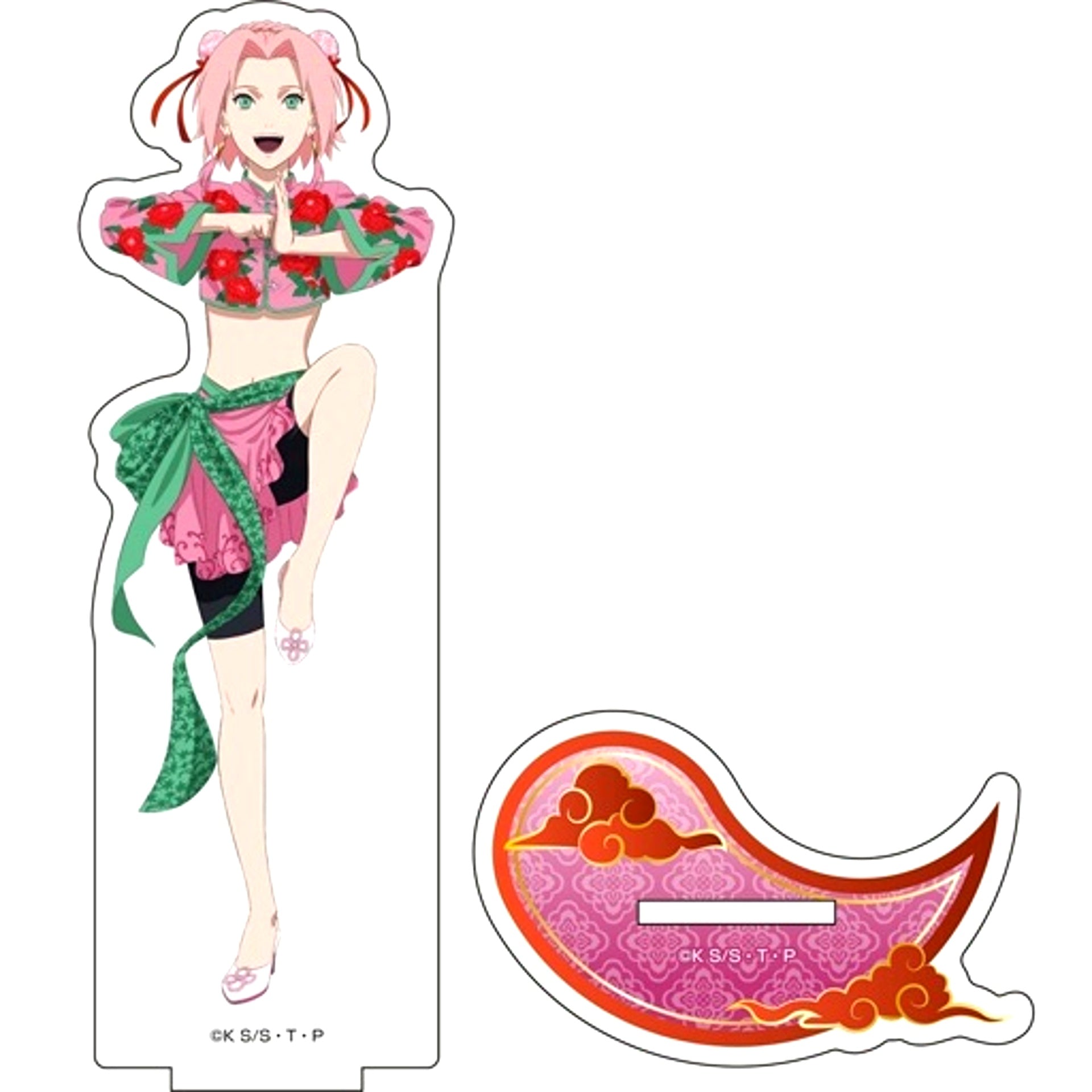 Sakura Haruno No. 3 China Ver. Naruto Shippuden Big Acrylic Stand [USED]