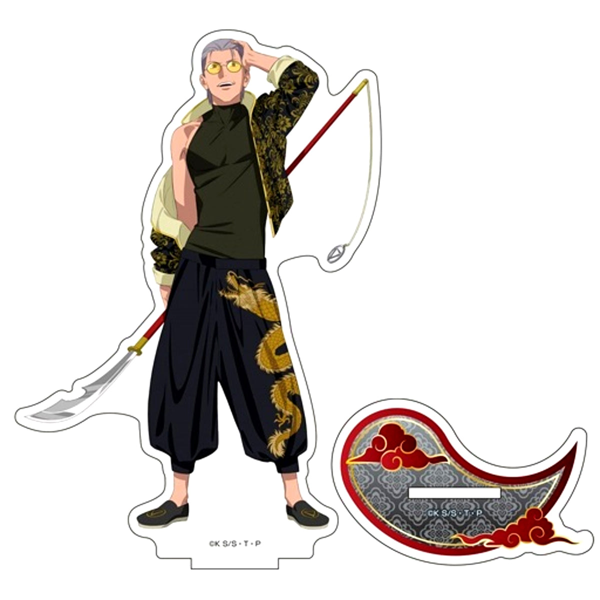 Hidan 7 China Ver. BIG Acrylic Stand Naruto Shippuden [USED]