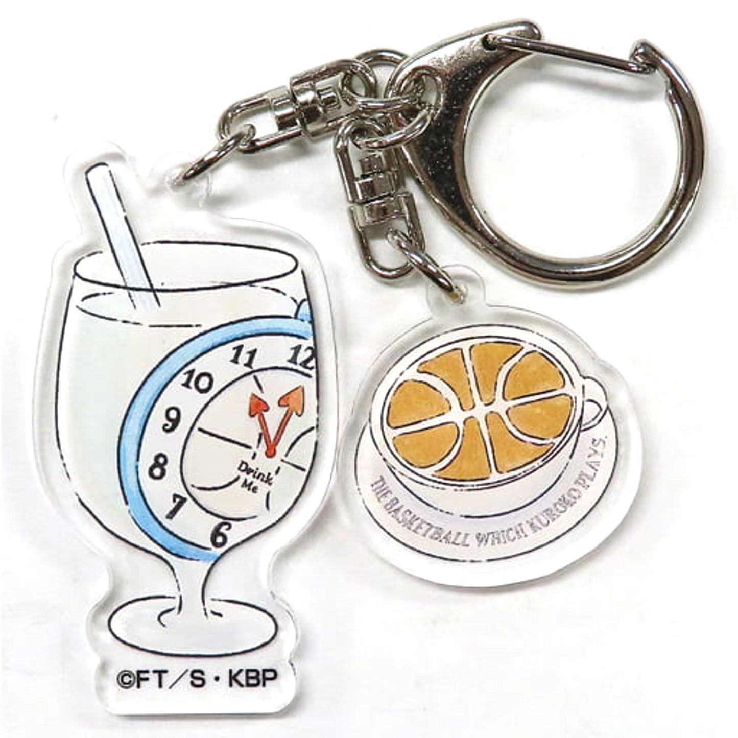 Kuroko's Basketball Tetsuya Kuroko Motif Acrylic Keychain in Alice in Wonderland Limited Keychains [USED]
