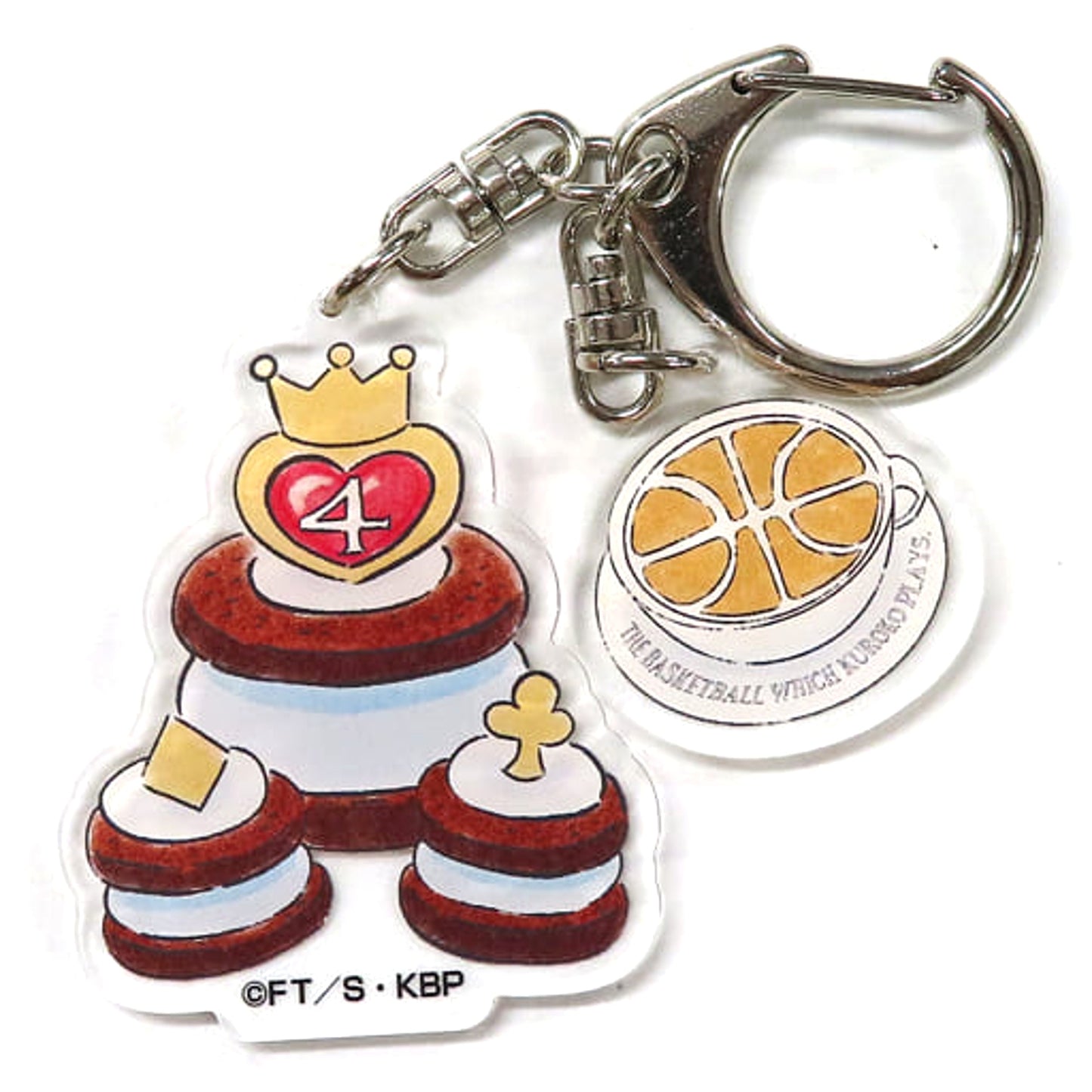 Kuroko's Basketball Seijuro Akashi Motif Acrylic Keychain in Alice in Wonderland Limited Keychains [USED]