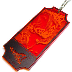P5 Protagonist Persona Q2 New Cinema Labyrinth Twin Acrylic Keychain [USED]