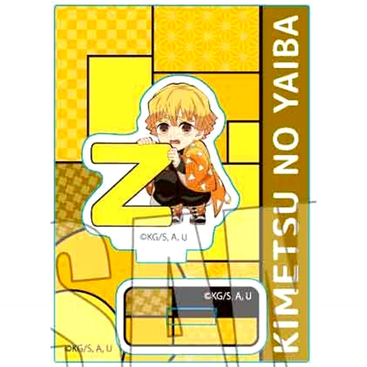 Zenitsu Agatsuma Alphabet Ver. Mini Stand Demon Slayer: Kimetsu no Yaiba [USED]