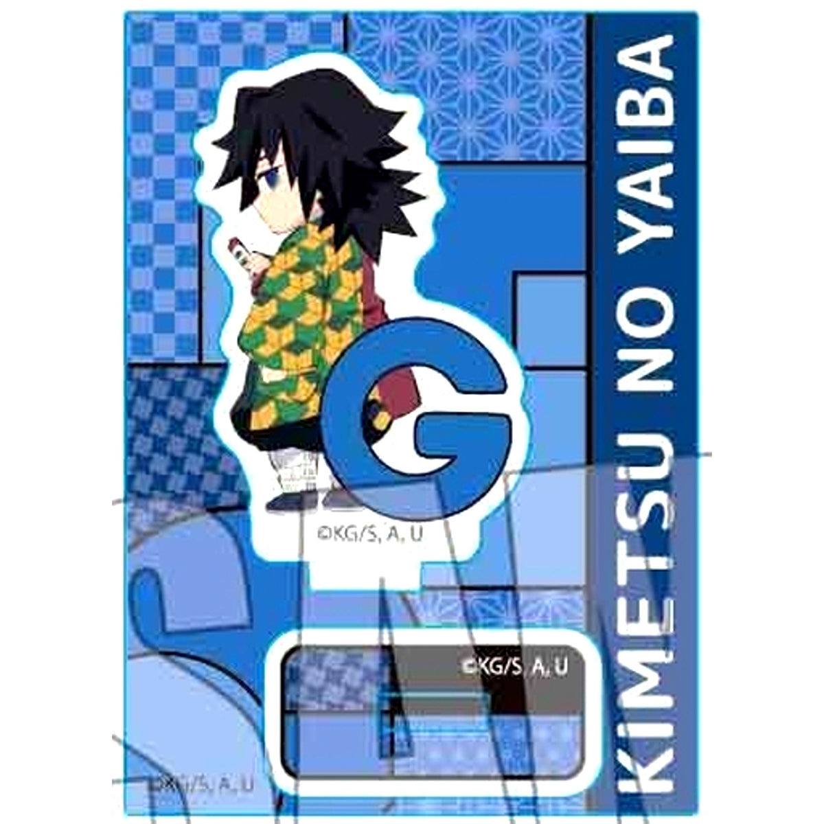 Giyu Tomioka Alphabet Ver. Mini Stand Demon Slayer: Kimetsu no Yaiba [USED]